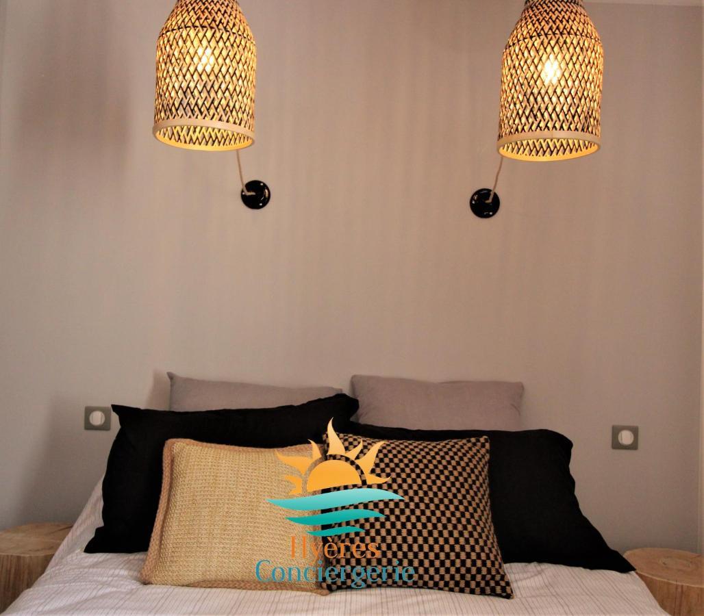 Hyeres-Plage -T2 Neuf Rdj Clim Wifi - La Capte By Hc Appartement Buitenkant foto