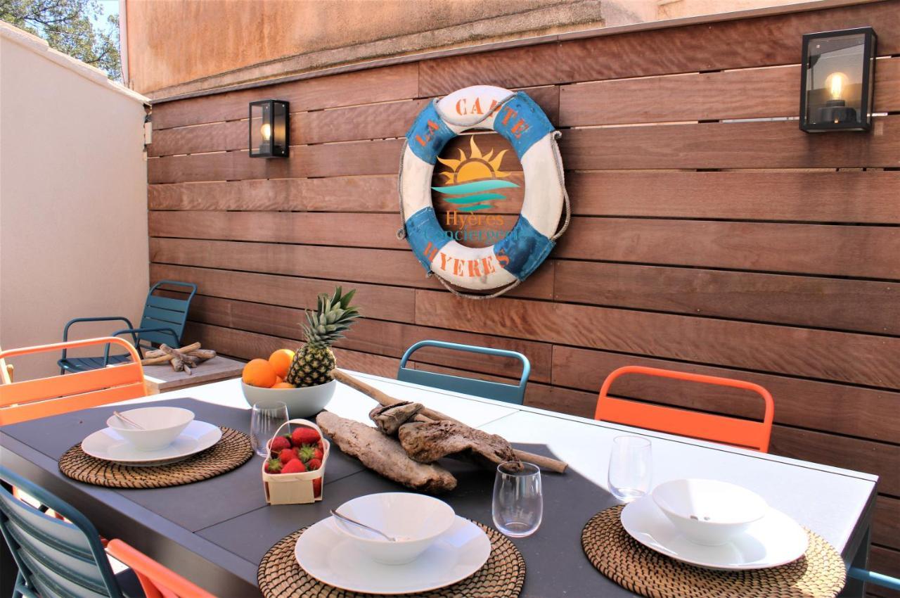 Hyeres-Plage -T2 Neuf Rdj Clim Wifi - La Capte By Hc Appartement Buitenkant foto